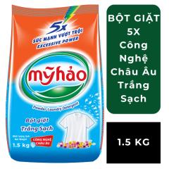 Bột Giặt Mỹ Hảo - Trắng Sạch - 1,5Kg