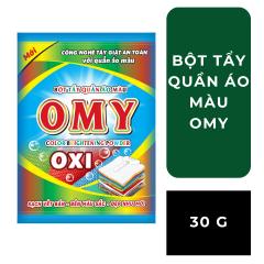Bột Tẩy Quần Áo Màu OMY - 30g/12 dây