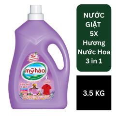 Nước Giặt Đậm Đặc Mỹ Hảo 5X - Hương Nước Hoa 3in1 - 3,5Kg