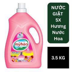 Nước Giặt Đậm Đặc Mỹ Hảo 5X - Hương Nước Hoa Pháp - 3,5Kg