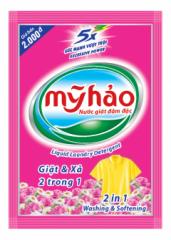 Nước Giặt Xả Mỹ Hảo Đậm Đặc 5X - 38g/10 Gói