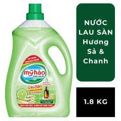 Nước Lau Sàn  Mỹ Hảo - Sả &amp; Chanh - 1,8Kg