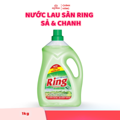 Nước Lau Sàn Ring - Sả &amp; Chanh - 1kg