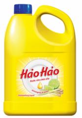Nước Rửa Chén Hảo Hảo - Sả &amp; Chanh - 4Kg