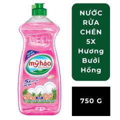 Nước Rửa Chén Mỹ Hảo 5X - Bưởi - 750G