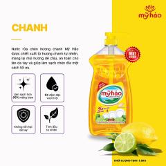 Nước Rửa Chén Mỹ Hảo 5X - Chanh - 1.5kg