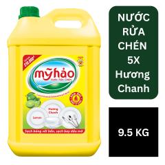 Nước Rửa Chén Mỹ Hảo 5x - Chanh - 9,5Kg