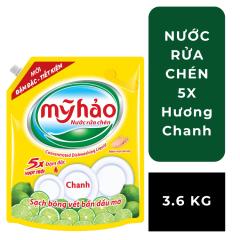 Nước Rửa Chén Mỹ Hảo Chanh - Túi - 3,6Kg