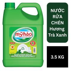 Nước Rửa Chén Mỹ Hảo - Trà Xanh - 3,5Kg