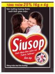 Nước Xả Vải Siusop Hàng Triệu Hạt Lưu Hươ0ng - Ấm Áp - 20g/ Gói - 40 Gói