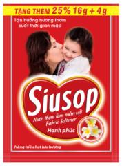Nước Xả Vải Siusop Hàng Triệu Hạt Lưu Hương - Hạnh Phúc - 20g/ Gói - 40 Gói